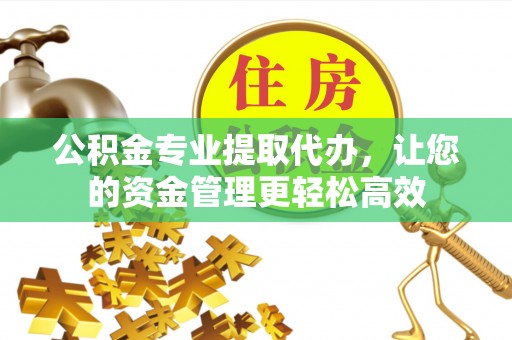 大邑公积金专业提取代办，让您的资金管理更轻松高效